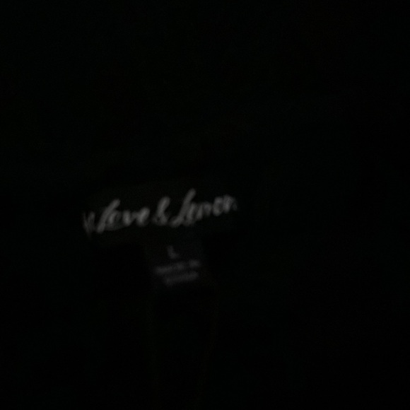 For love & lemons one shoulder cable knit cropped sweater size large nwt - Picture 3 of 3